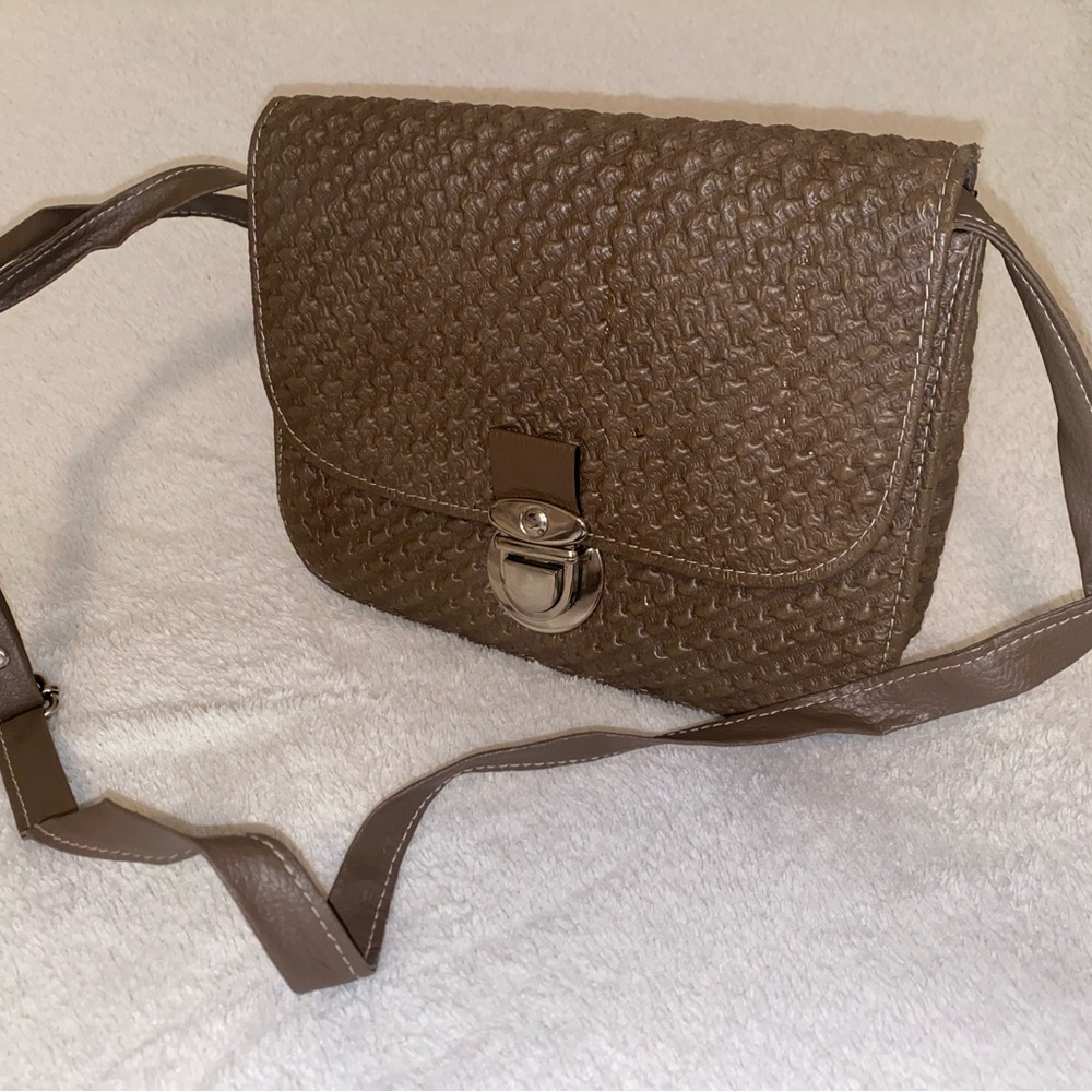 Brown crossbody bag
